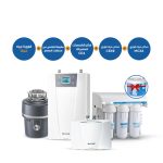 221-Food Waste Disposer 100 +Instantaneous Water Heater CLAGE-CEX9+Instantaneous Water Heater CLAGE-MCX6 +Water Purifier -Water purifier CE4 - Puricom +RO water Bottle