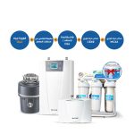 223-Food Waste Disposer 100 +Instantaneous Water Heater CLAGE-CEX9+Instantaneous Water Heater CLAGE-MCX6 +Water Purifier -Water purifier CE6- Puricom +RO water Bottle