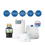 226-Food Waste Disposer 66 +Instantaneous Water Heater CLAGE-CEX9+Instantaneous Water Heater CLAGE-MCX6 +Puricom Water Purifier - SMARTA +RO water Bottle