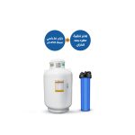 228-Gaz Tank Vertical Capacity 450 Ltr +Aquatower Jumbo Big Blue Single Filter #2