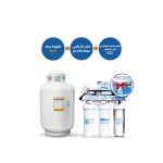 229-Gaz Tank Vertical Capacity 450 Ltr +Water Purifier -Water purifier CE2 - Puricom+RO water Bottle