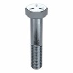 Hex Head Cap Screw: Steel, Grade 5, Zinc Plated, 1/2inch-13, Coarse, 2 3/4 inch length, 10 Packet