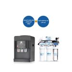 235-Water Dispenser Black (Aquatower - Zee Plus M2)+Water Purifier -Water purifier CE2 - Puricom