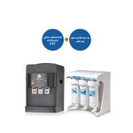 238-Water Dispenser Black (Aquatower - Zee Plus M2)+Water Purifier -Water purifier CE7 - Puricom