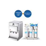240-Water Dispenser White (Aquatower - Zee Plus M2)+Water Purifier -Water purifier CE6 - Puricom