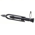 Wire Twister Plier, 8 3/4 inch Overall Lg, Plain Grip, Tether Ready, For 0.41 inch Max Wire Dia