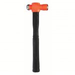 Ball Pein Hammer, Steel, 24 oz Head Weight, 14-inch Overall Length