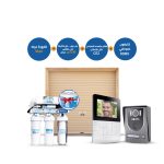 باب رول آلي حتى عرض 3.10 متر مع ماكينة + إنترفون سومفي 100V + فلتر مياه متعدد المراحل CE-2 وقارورة هدية