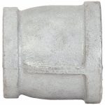 Reducing Coupling, Malleable Iron, 3/8 in x 1/4 in Pipe Size, NPT x NPT, Class 150 - Image 4