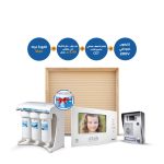 264-Roll up doors of 3,40 meters width in 3 meters high +Somfy Video Phone V 200+Water Purifier -Water purifier CE7 - Puricom +RO water Bottle