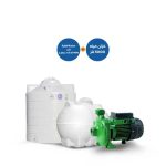 29-Horizontial &  Vertical Tanks 5000 +water pump K 30/70M  -  1 Horsepowerr