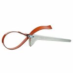 TOOLS, Strap Wrench, For Outside Diameter 8 in, Handle Length 18 in, Strap Width 1 3/4 in