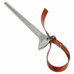 ⁦مفتاح ربط شريطي, القطر الخارجي 8 بوصة, طول المقبض 18 بوصة, عرض الشريط 1 3/4 بوصة⁩ - الصورة ⁦2⁩