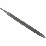 Machinists File, Triangular, Single-Cut, Smooth Cut, 6 inch Length without Tang, 15/64 inch Width - Image 2