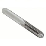Straight Flute Tap, #10-32 Thread Size, 7/8 inch Thread Length, 2 3/8 inch Overall Length
