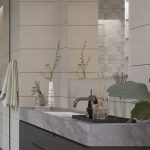 بلاط جدران 30×90×1.0 سم - بيج