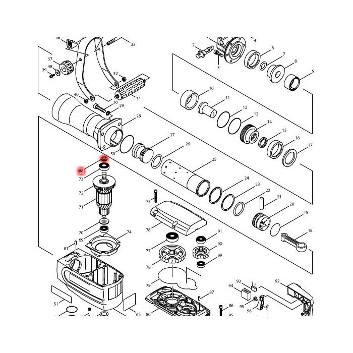 331212_7.jpg Seal, For HM1303, HM1303B, HM1304 - Image 1