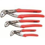 Lock Joint Pliers Set, Steel, Manual, 3 Pliers