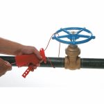 Cable Lockout, Vinyl, 8 ft, Grip-Cinching Cable Lockout Style - Image 2