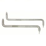 طقم مفك براغي بطرف مغناطيسي، طرف فيليبس/مشقوق، الطول الإجمالي 4-1/2 بوصة، قبضة مريحة، عدد قطعتان