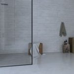 ⁦بلاط جدران 30×90×1.0 سم - رمادي فاتح⁩ - الصورة ⁦3⁩