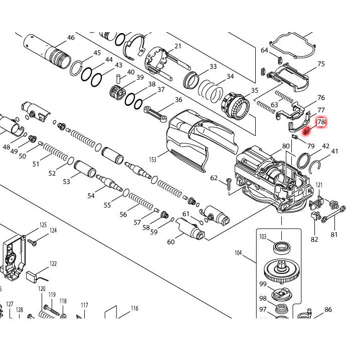 421909_7.jpg Air Pipe Seal, For HR4011C - Image 1