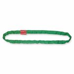 Round Sling, 6 ft Endless - Type 5 , 7/8 in Diameter, Color Green, Polyester