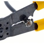 زرادية تعرية أسلاك متعددة يدوية، 16 AWG إلى 6 AWG، لكابل RG-59، الطول 8 1/4 بوصة