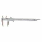 4-Way Vernier Caliper, Range 0 in to 8 in, 0 mm to 203.2 mm, Graduations 0.05 mm