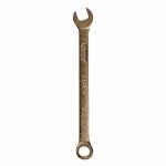 Combination Wrench, Aluminum Bronze Nickel, Natural, 7/8 in Head Size, 11 3/4 in Overall Length