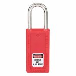 Lockout Padlock, Shackle Dia. 1/4 in