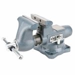 Heavy Duty Combination Vise, 8 in Jaw Width, 7 in Max. Opening, 4 3/4 in Throat Depth