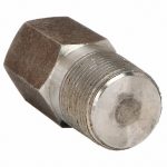 Hex Head Bull Plug, Refinery, MNPT, 3/4Inch Pipe Size - Pipe Fitting