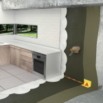 عازل اسمنتي بتقنية بالفايبر