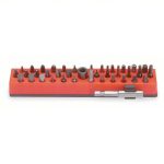 Insert Bit Set, 1/4 inch Hex Shank Size, Steel, 38 No. of Pieces