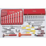 Master Tool Set, Number of Pieces 78, Tool Storage Included