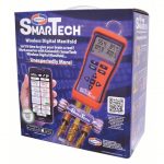 Digital HVAC & Refrigeration Gauge , 2 Valves, Multiple Refrigerants - Image 6