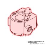 Motor Housing, For 3700B