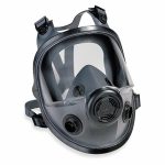 NORTH , Full Face Respirator, 5400 Series, M/L 5VD41