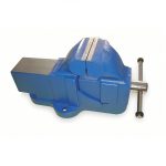 Combination Vise, 5 inch Jaw Wd - Vises, 5 inch Max. Opening - Vises, Serrated, Stationary