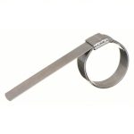 Preformed Band Clamp, 201 Stainless Steel, 1 inch Inside Diameter. (Inch.), 1/4 inch Width (Inch.), 50 Packet