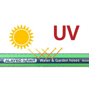 WATER IMPORED HOSE 1/2" - 25 M with water gun blue