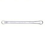 Box End Wrench, Alloy Steel, Satin, 10 mm; 11 mm Head Size, 7 3/4 inch Overall Length, Offset
