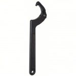 Pin Spanner Wrench, 1 1/4 inch to 3 inch Capacity, 1/4 inch Pin Dia, 8 1/16 inch Overall Length, 1/4 inch Pin Length
