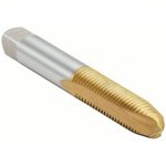 Spiral Point Tap, M8x1.25 Thread Size, 1 1/8 inch Thread Length, 2 23/32 inch Overall Length, Plug