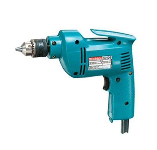 6010b-1.jpeg دريل كهربائي للحفر في الحديد والخشب ، رأس 10 مم ، 305 وات، 1.5 كجم - الصورة 1