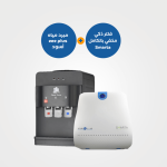 61-Water Dispenser Black (Aquatower - Zee Plus) +Water Purifier - SMARTA