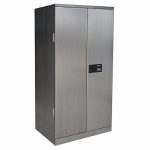 Industrial Storage Cabinet, Gray, 78Inch H X 36Inch W X 24Inch D, Unassembled