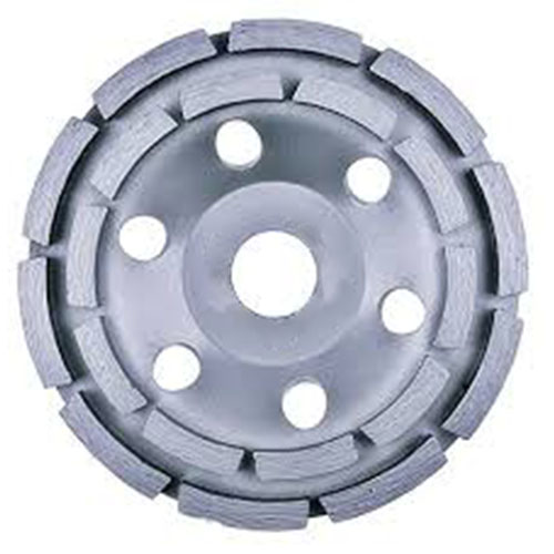 7FqJf2pQvmGa.jpeg Diamond Cup Grinding Wheel, For Grinders and Concrete Planers, Silver, 105 x 22.23 mm - Image 1