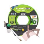 Wall Hanger with water &garden hose 16 mm 30 Meter and  super Power Jet Soap - Image 4